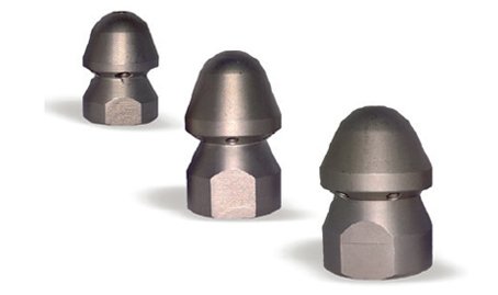 [CWWNXX00028] MV Reaction Sewer Nozzle 300 Bar 6 Holes 1/2 Inch