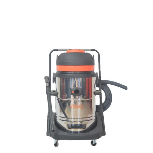 [CWVCXX00022] IPC PORTOTECNICA VEGAS 640 Professional Wet & Dry Vacuum Cleaner 78Liters 3-Motors(2-Stage) 3300W