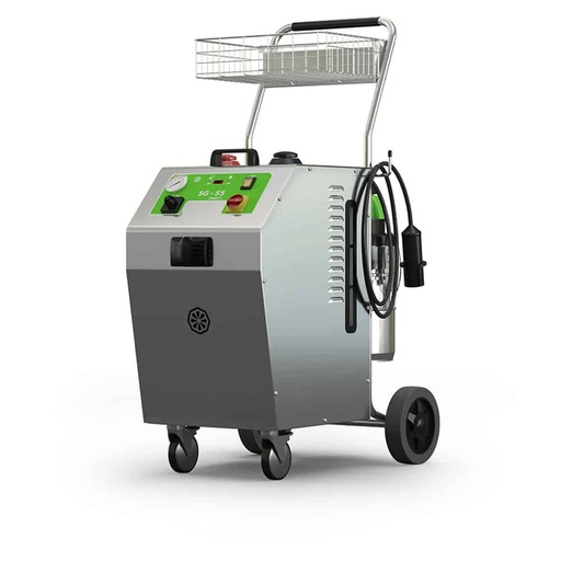 [CWSMXX00003] IPC SG-55 8025T Professional Steam Machine 14Hp 8Bar 250G/min 180°C With 1400W Vacuum & Chemical Clean