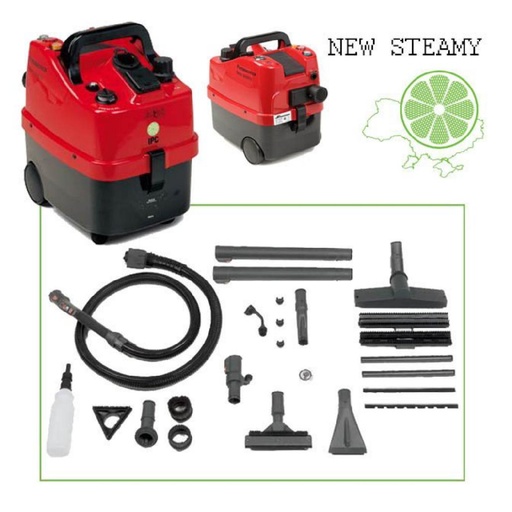 [120112] IPC PORTOTECNICA NEW STEAMY PLUS Professional Steam Machine 4Hp 5.5Bar 100G/min 140°C With Vacuum & Chemical Clean