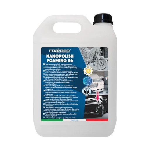 [CCCCXX00049] FRA-BER NANOPOLISH FOAMING B6 4.54L Active Foam Polish With Polishing Nanofails