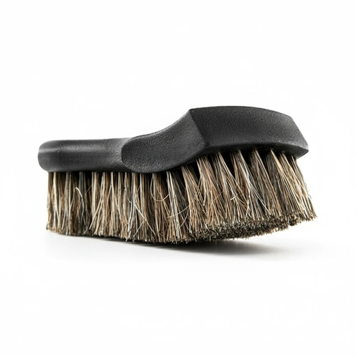 [130419] BROTHERS Long Bristle Horse Hair Leather Cleaning Brush