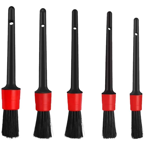 [1303211] BROTHERS Set Of 5 Soft And Scratch-Free Detailing Cleaning Brushes