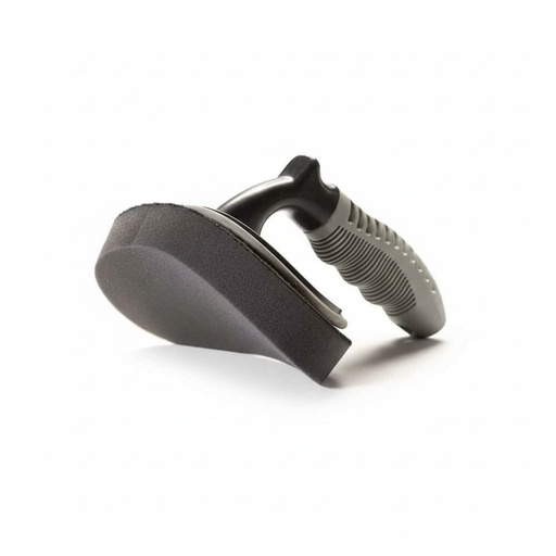 [130345] BROTHERS Curved Tire Polishing Brush With 2 Sponge