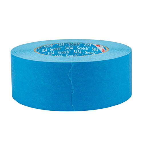 [CCCTXX00020] شريط لاصق عازل (Masking Tape) للديتيلنج والدهان (مقاس عريض) ماركة برازرز
