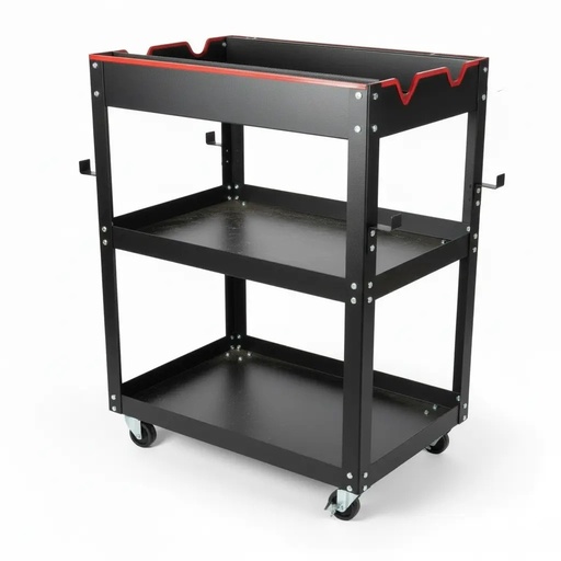 [CCCTXX00003] BROTHERS 3 Tier Metal Tools Cart Trolley (Heavy Duty)