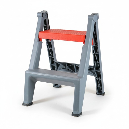[130395] BROTHERS Folding 2-Step Ladder Stool For Detailing & Car Washing