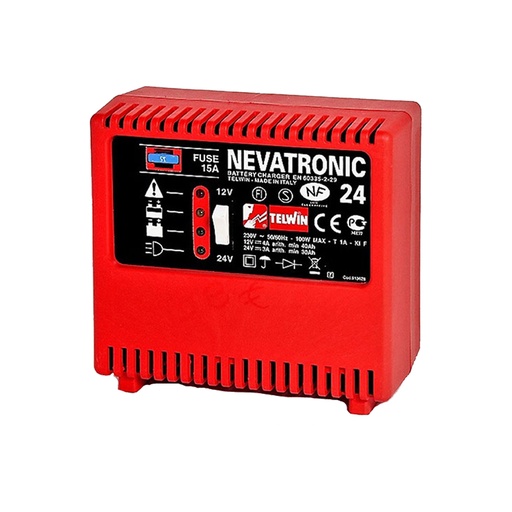 [ESBCXX00018] TELWIN NEVATRONIC 24 Automatic Battery Charger 24/12V - 24/55Ah