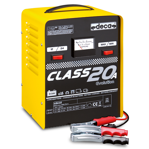 [ESBCXX00001] تونجر شحن محمول موديل CLASS 20A ماركة ديكا ايطالي - 12/24 فولت 10-250 امبير ساعة