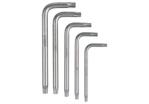 [HPWTXX00014] KING TONY 20505PR 5 PCS Spline L - Wrench Set