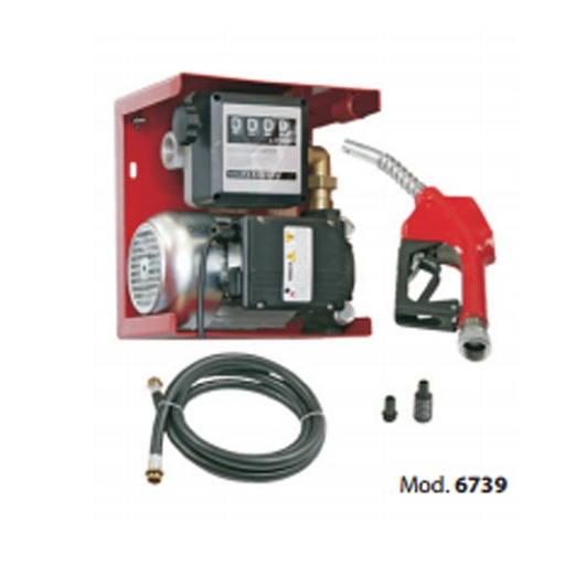 [DPFUXX00002] FLEXBIMEC 6739 Diesel Transfer Kit Mounted On Wall 100L/Min 220V 750W
