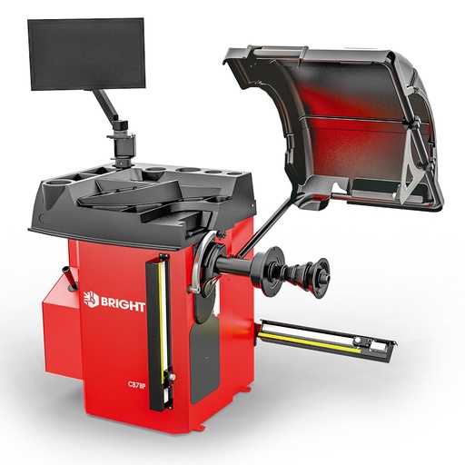 [TSWBXX00011] BRIGHT Automatic Wheel Balancer With Touch Screen CB78P Italian Software