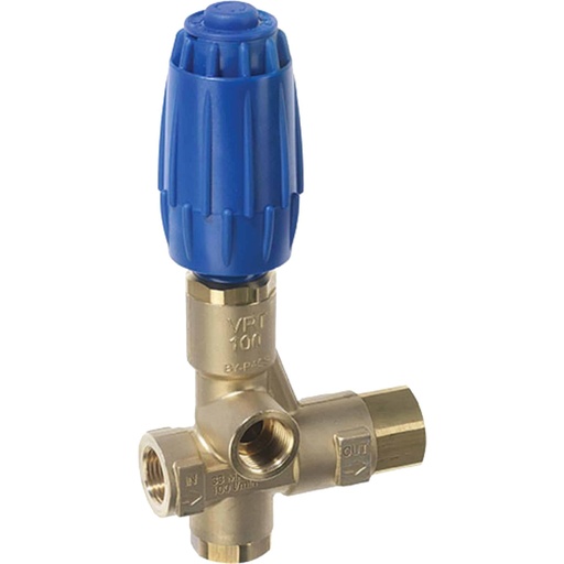 [CWBVXX00015] MV VRT100 Brass Unloader Valve By-pass 350Bar 100L/Min (1/2 Inch)