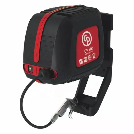 [8012110] CHICAGO PNEUMATIC 1.5HP Air Compressor with 10m Hose Reel