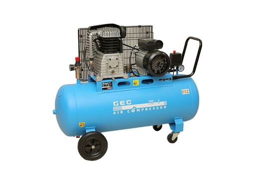 [PSACXX00002] GEC COMPRESSORS 100LTR-2065J Belt Driven Air Compressor 10Bar 100Liter 3HP (220V)
