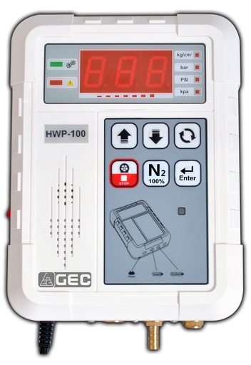 [TSAIXX00003] جهاز تزويد كاوتش ديجيتال اوتوماتيك حائطي ماركة برايت موديل HWP-100 ضغط 12 بار
