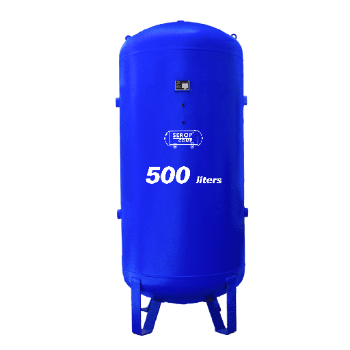 [80374] SEROP Vertical Air Compressor Tank 500L 132Gallons