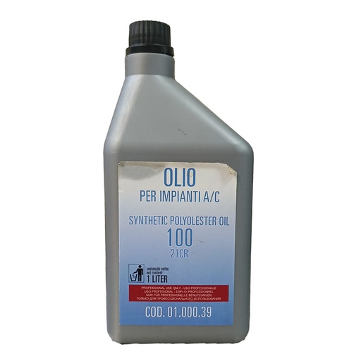 [CSACAS00002] SPIN 1L. 21CR – 1Liter A/C Refrigerant Charging Machine Oil for Electric Cars