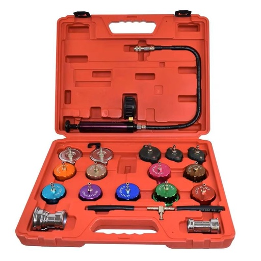 [14053] GEC TOOLS 22PCS Cooling System & Radiator Cap Pressure Tester Kit G1022