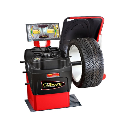 [TSWBXX00015] CORMACH MEC 820VD Automatic Wheel Balancers With LCD Monitor