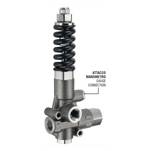 [7015] MV VHP70 Stainless Steel Unloader Valve By-pass 700Bar 80L/Min (1/2 Inch)