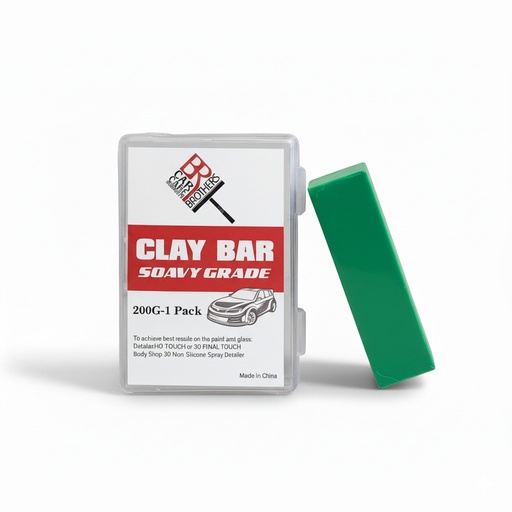 [CCCTXX00001] BROTHERS Green Soft Cut Clay Bar 200G