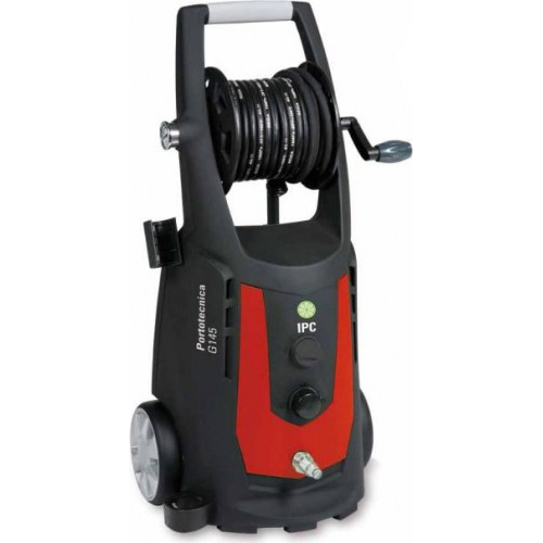 [CWPCXX00006] IPC PORTOTECNICA G151-CP Mobile High Pressure Washer 3.5Hp 150Bar 500L/h With Professional Hose Reel & Gauge