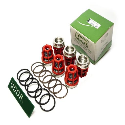 [106623] UDOR KIT142 High Pressure Pump Valve Kit For VX-B 160/130 - 130/160