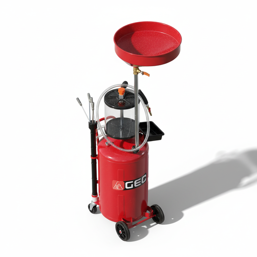 [20321] GEC OC Pneumatic Mobile Waste Oil Suction Unit 80L