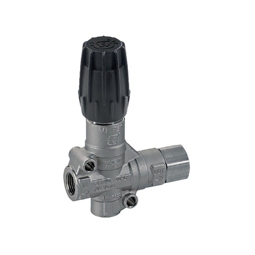 [CWBVXX00008] MV VHP60 Stainless Steel Unloader Valve By-pass With Knob 550Bar 100L/Min (1/2 Inch)