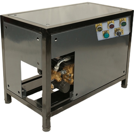 [CWFWXX00077] ماكينة غسيل ماركة اودور موديل U.JET WashBox 15/200 DTS كفر معدن (نظام توتال ستوب) - ايطالي 200 بار 7.5 حصان 15 لتر 3 فاز